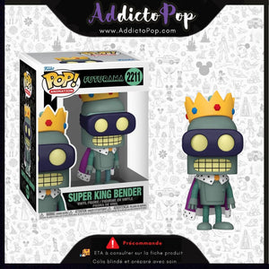 Funko Pop! Futurama [2211] - Super King Bender 🕓[ETA:05/2026]