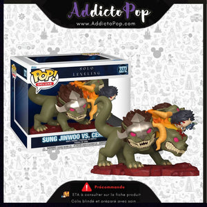 Funko Pop! Solo Leveling [2272] - Sung Jinwoo Vs. Cerberus (Deluxe) 🕓[ETA:05/2026]