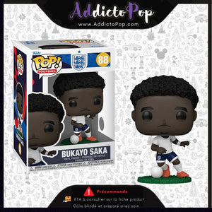Funko Pop! Football (Angleterre) [88] - Bukayo Saka 🕓[ETA:05/2026]