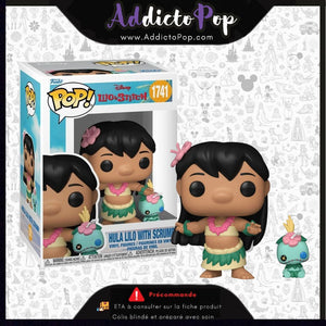Funko Pop! Disney Lilo & Stitch [1741] - Hula Lilo with Scrump 🕓[ETA:06/2026]