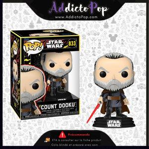 Funko Pop! Star Wars (May The 4Th) [833] - Count Dooku (Retro) 🕓[ETA:05/2026]