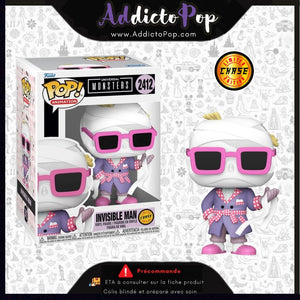 Funko Pop! Universal Monsters [2412] - Invisible Man (Chase) 🕓[ETA:07/2026]