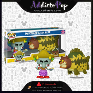 Funko Pop! Bob L'Eponge [2-Pack] - Squidward & Sea Bear 🕓[ETA:06/2026]