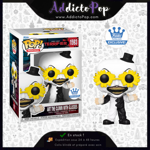 Funko Pop! TERRIFY [1593] - Art The Clown with Glasses (Funko Shop Exclusive) 