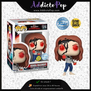 Funko Pop! Marvel Doctor Strange 2 in the Multiverse of Madness [1216] - Wanda Maximoff (GITD) (Special Edition)