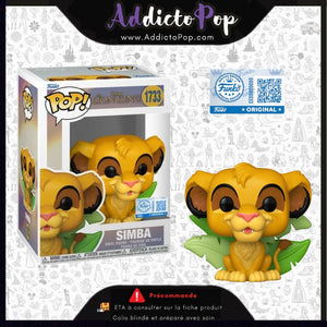 Funko Pop! Disney Le Roi Lion [1733] - Simba (Special Edition) 🕓[ETA:04/2026]