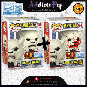 Funko Pop! Invincible [54] - Battle Beast (Bloody) (Commune + Chase) (Special Edition) 🕓[ETA:02/2026]
