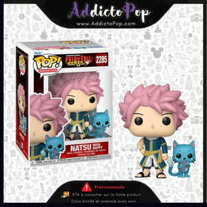 Funko Pop! Fairy Tail (100 Year Quest) [2285] - Natsu with Happy 🕓[ETA:05/2026]