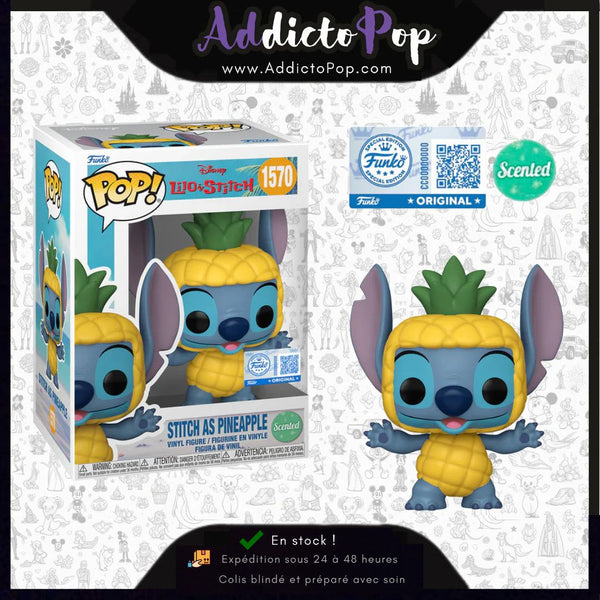 Funko Pop! Lilo & Stitch [1570] - Stitch As Pineapple (Scented) (Special Edition)