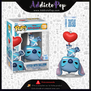 Funko Pop! Disney Lilo & Stitch [1709] - Stitch with Balloon (Earth) (Special Edition) 🕓[ETA:04/2026]