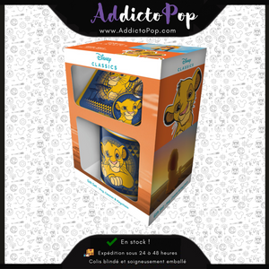 The Lion King - Simba Mug, Coaster and Keyring Gift Set 