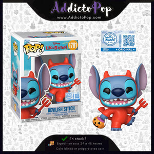 Funko Pop! Disney Lilo & Stitch [1701] - Devilish Stitch (Special Edition)