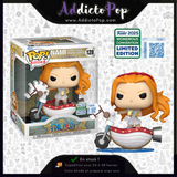 Funko Pop! One Piece [128] - Nami with White Hobby Horse (Rides) (2025 Wondrous Convention Exclusive)