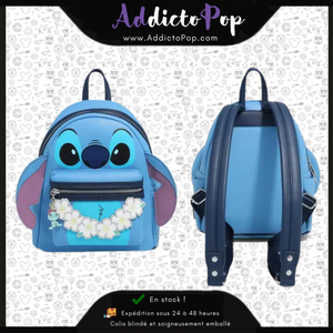 Loungefly backpack Disney Lilo &amp; Stitch Figural Stitch with Lei (Exclusive) (IMPORT) 