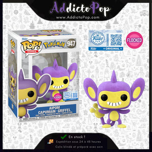 Funko Pop! Pokémon [947] - Aipom (Flocked) (Special Edition) 