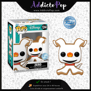 Funko Pop! L´étrange Noël de Mr. Jack [1244] - Zéro Gingerbread (Special Edition)