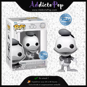 Funko Pop! Disney 100th [1309] - Donald Duck (Black & White) (Special Edition)