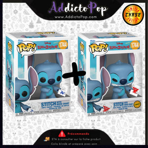 Funko Pop! Disney Lilo & Stitch [1744] - Stitch with Mood Chart (Commune + Chase) 🕓[ETA:06/2026]