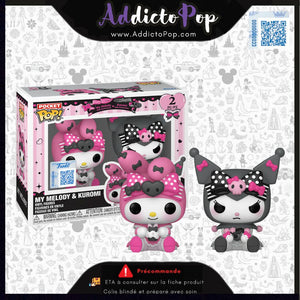 Funko Pocket Pop! My Melody (50th Anniversary) [2-Pack] - My Melody & Kuromi (Special Edition)