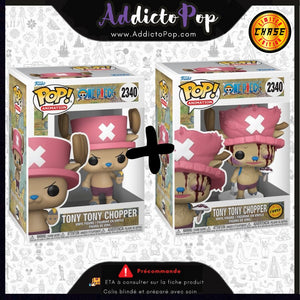 Funko Pop! One Piece [2340] - Tony Tony Chopper (Commune + Bloody Chase) 🕓[ETA:06/2026]