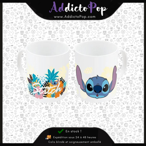 Stitch Pineapple 325ml Ceramic Mug 
