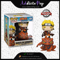 Funko Pop! Naruto Shippuden [106] - Naruto on Gamakichi 6" (Special Edition)