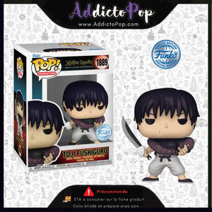 Funko Pop! Jujutsu Kaisen [1889] -Toji Fushiguro (Special Edition) 🕓[ETA:03/2026]