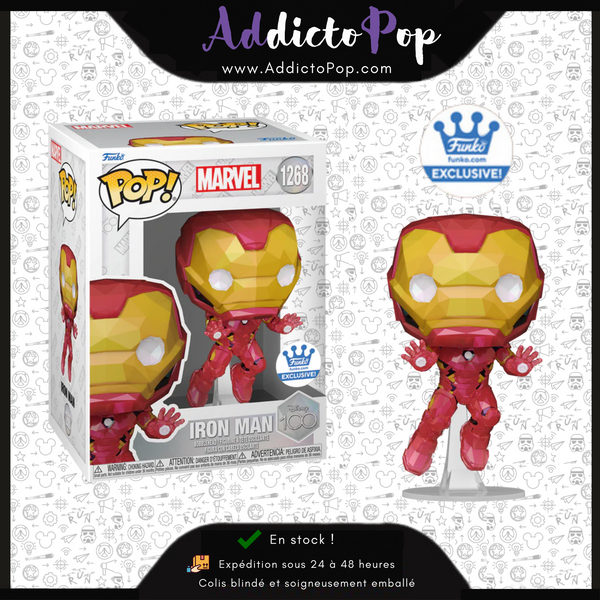 Iron Man (Facet) - Disney100 Pop! Vinyl (Exc)