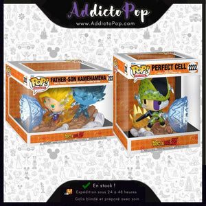 Funko Pop! Dragon Ball Z [2222+2223] - Perfect Cell Vs. Father-Son Kamehameha Gohan