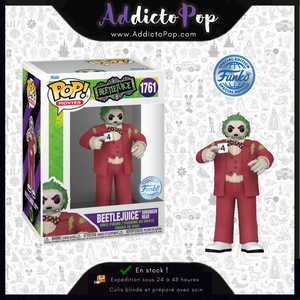 Funko Pop! Beetlejuice [1761] - Beetlejuice (Shrunken Head) (Special Edition)