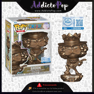 Funko Pop! Plus One Piece [2215] - Brook Statue (Bronze) (Special Edition) 🕓[ETA:03/2026]