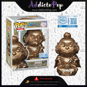 Funko Pop! Plus One Piece [2216] - Jinbe Statue (Bronze) (Special Edition) 🕓[ETA:03/2026]