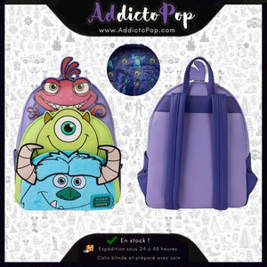 Loungefly Disney Pixar Monstre et Compagnie - Bob, Sulley et Randall