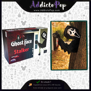 Ghost Face® Stalker – Décoration Articulée Scream Fenêtre (Ghost Face Halloween) - Officiel Fun World®