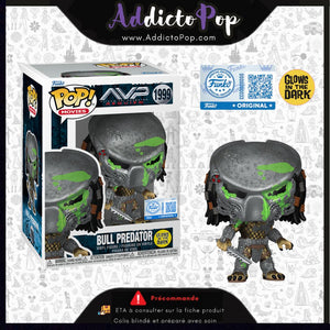 Funko Pop! Aliens Vs. Predator [1999] - Bull Predator (GITD) (Special Edition) 🕓[ETA:04/2026]