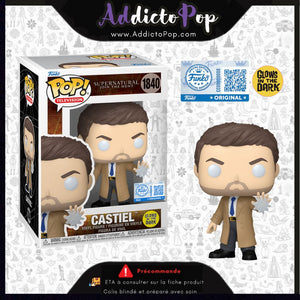 Funko Pop! Supernatural [1840] - Castiel (GITD) (Special Edition) 🕓[ETA:04/2026]