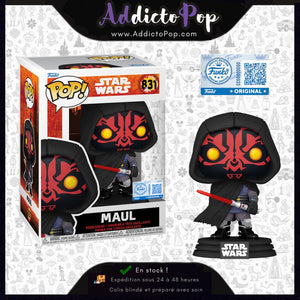 Funko Pop! Star Wars [831] - Darth Maul with Robe (Funko Shop Exclusive)