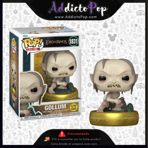 Funko Pop! The Lord of the Rings (Le seigneur des anneaux) [1831] - Gollum (GITD) 🕓[ETA:09/2025]