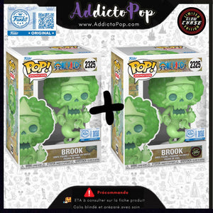 Funko Pop! One Piece [2325] - Brook (Ghost) (Commune + GITD Chase) (Special Edition) 🕓[ETA:07/2026]