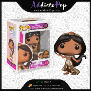 Funko Pop! Disney Ultimate Princess [326] - Jasmine with Pin (Funko Gold Shop Exclusive)