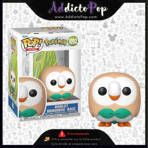 Funko Pop! Pokémon [1092] - Rowlet/Brindibou/Bauz