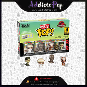 Funko Bitty Pop! Jurassic Park [4-Pack] - Raptor 🕓[ETA:07/2026]