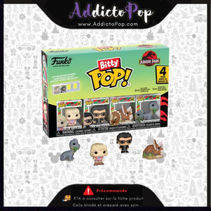 Funko Bitty Pop! Jurassic Park [4-Pack] - Triceratops 🕓[ETA:07/2026]