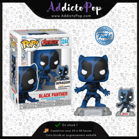 Funko Pop! Marvel Avengers [1244] - Black Panther with Pin's (Special Edition)