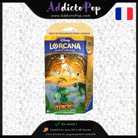Lorcana - Trading Cards Starters Pongo et Peter Pan Chap.3 Les Terres D'Encres - FR