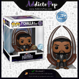 Funko Pop! Marvel Black Panther [1113] - T'Challa On Throne (Special Edition)