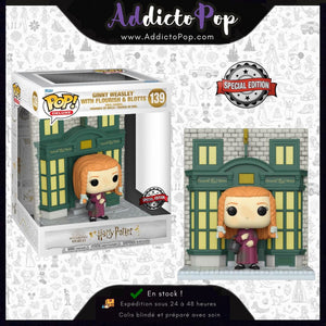 Funko Pop! Harry Potter [139] - Ginny Weasley with Flourish & Blotts Diagon Alley Diorama Deluxe (Special Edition)