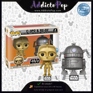 Funko Pop! Star Wars [2-Pack] - C-3PO & R2D2 (Galaxy Convention 2022)