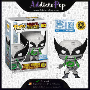 Funko Pop! Marvel Zombies [662] - Zombie Wolverine (GITD) (Special Edition)