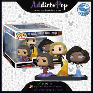 Funko Pop! Marvel The Marvels [1258] - Ms. Marvel, Captain Marvel & Photon (Special Edition)